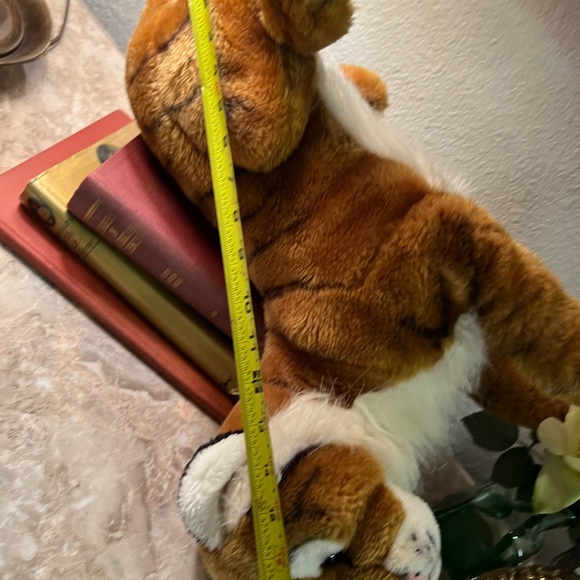 Animal Tiger Cub Plush 18"  Long Laying Down Realistic Stuffed - Picture 8 of 12